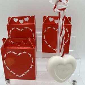 Avon Heart on a rope Heart Shaped Soap On Rope Unused Original Box Vintage 1991